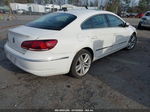 2013 Volkswagen Cc 2.0t Lux White vin: WVWRN7AN1DE524729