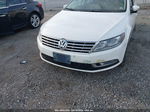 2013 Volkswagen Cc 2.0t Lux White vin: WVWRN7AN1DE524729