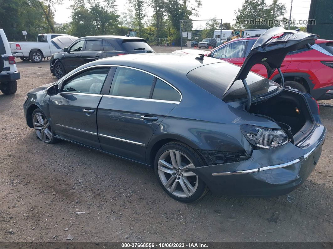 2014 Volkswagen Cc 2.0t Executive Gray vin: WVWRN7AN2EE503566