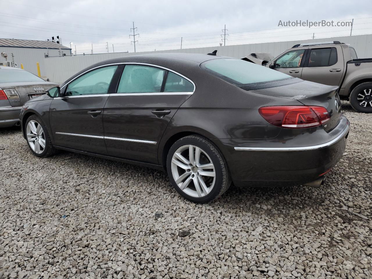 2014 Volkswagen Cc Luxury Charcoal vin: WVWRN7AN3EE509893