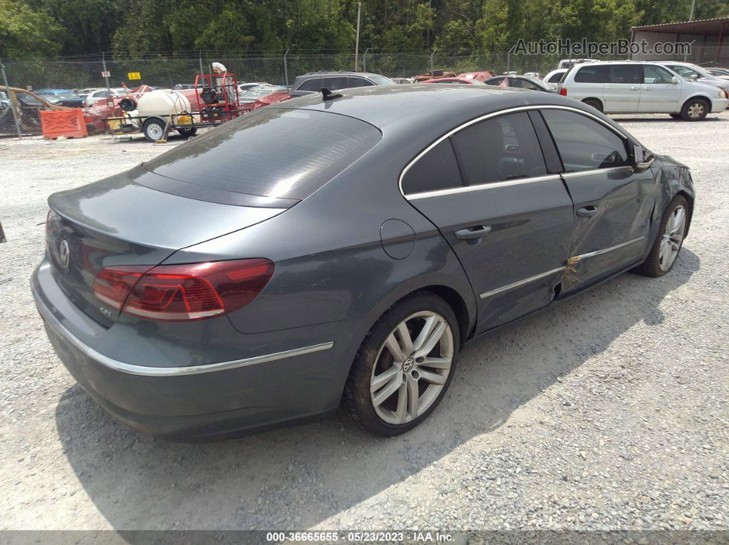 2013 Volkswagen Cc Lux Gray vin: WVWRN7AN4DE557398