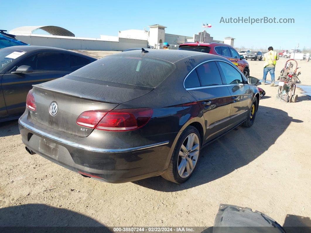 2014 Volkswagen Cc 2.0t Executive Black vin: WVWRN7AN7EE505555