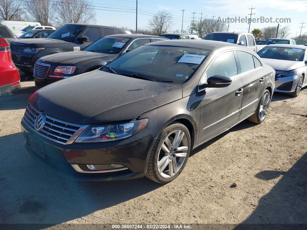 2014 Volkswagen Cc 2.0t Executive Черный vin: WVWRN7AN7EE505555