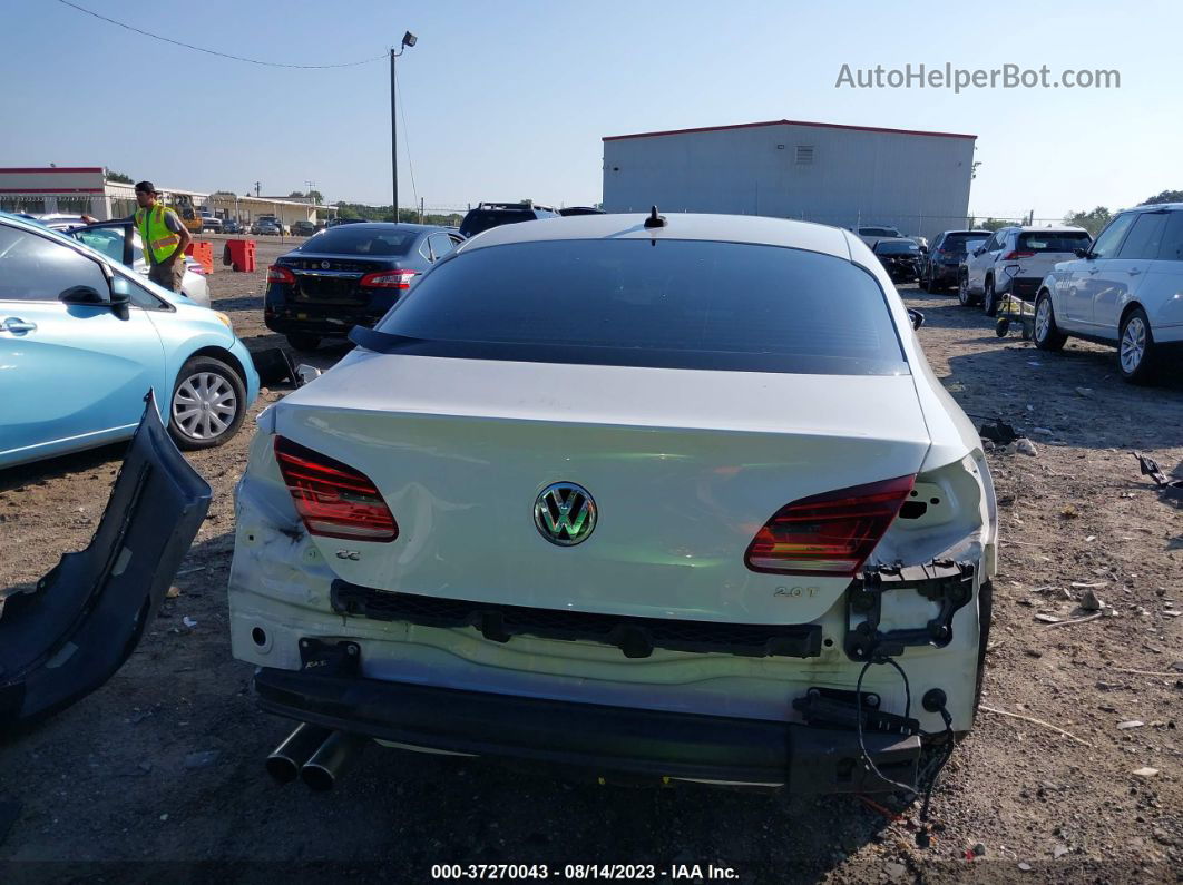 2013 Volkswagen Cc Lux White vin: WVWRN7AN8DE505207