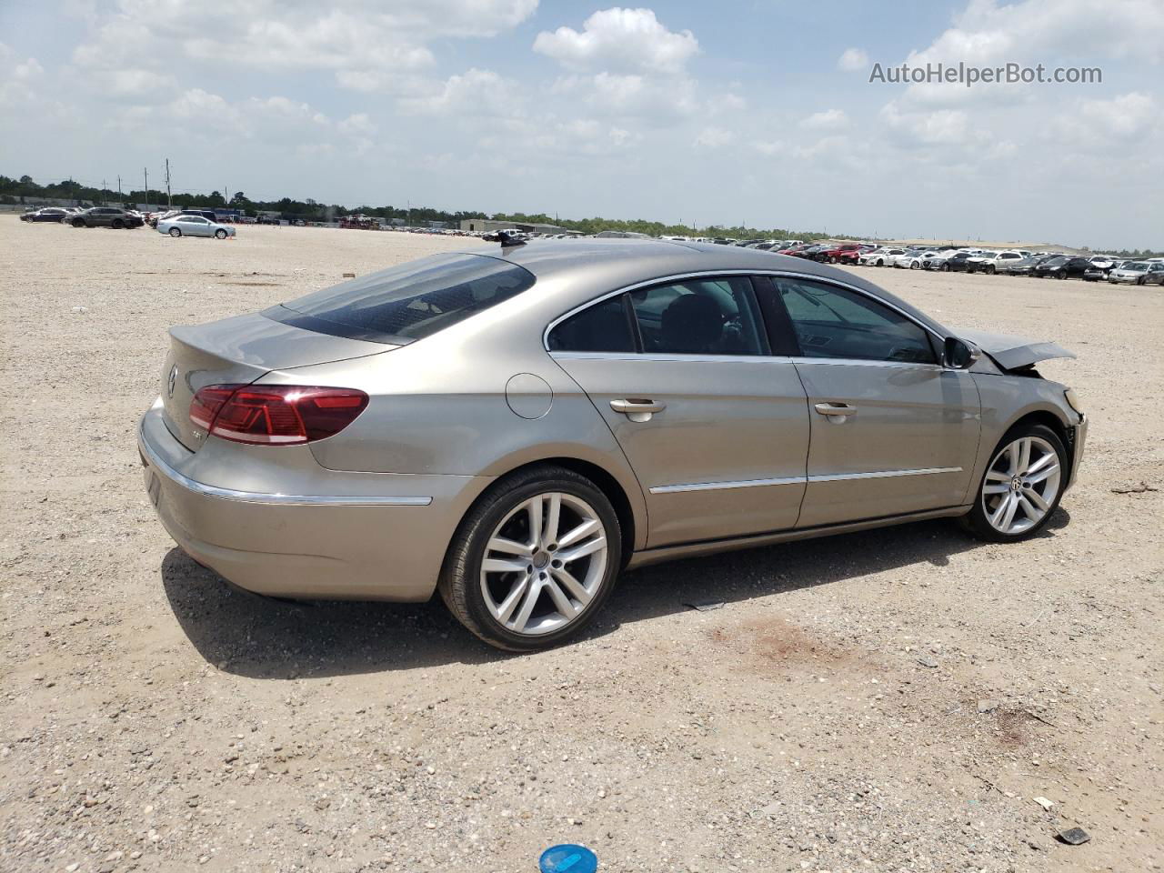 2013 Volkswagen Cc Luxury Gray vin: WVWRN7AN9DE510481