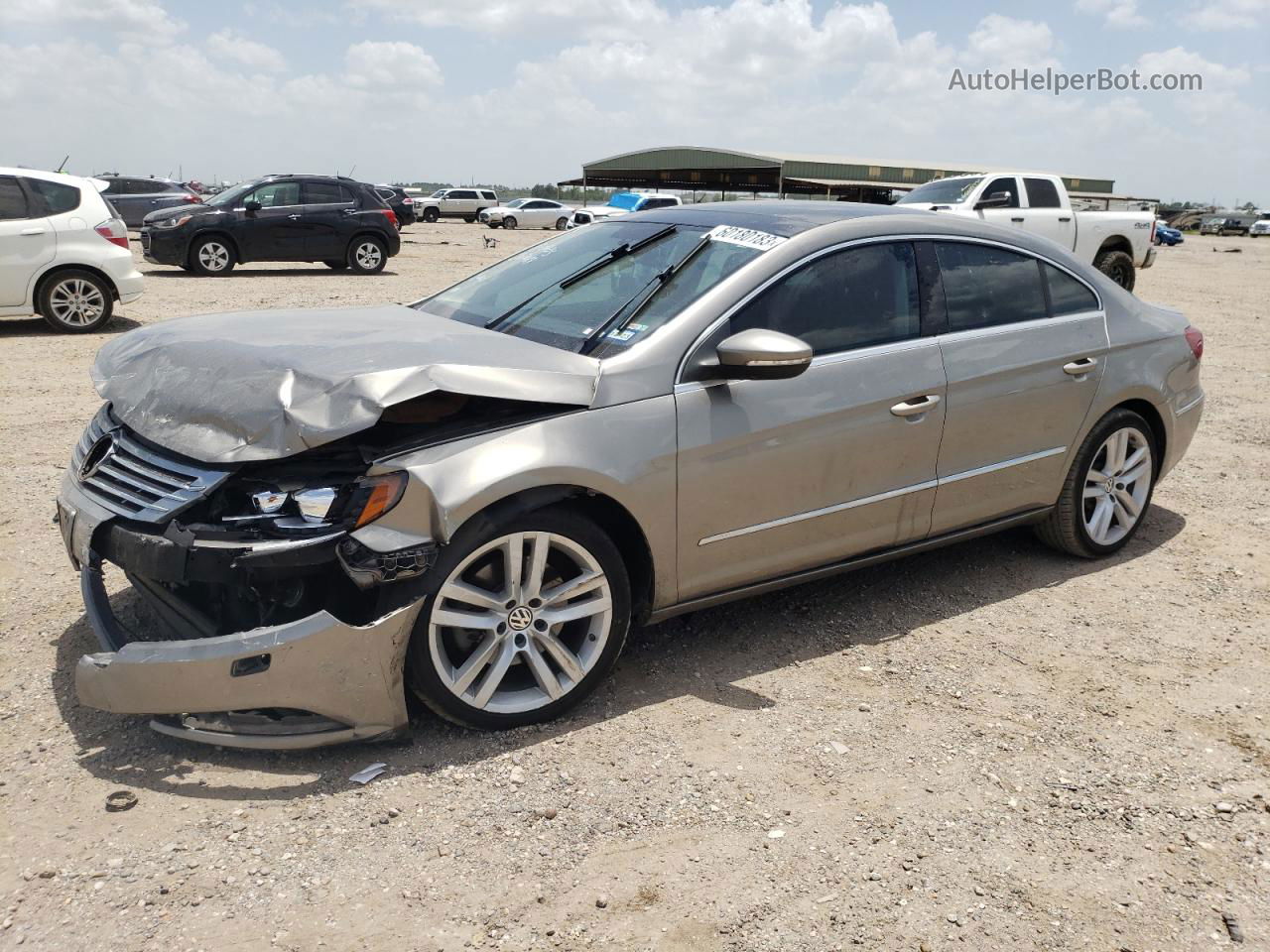 2013 Volkswagen Cc Luxury Серый vin: WVWRN7AN9DE510481