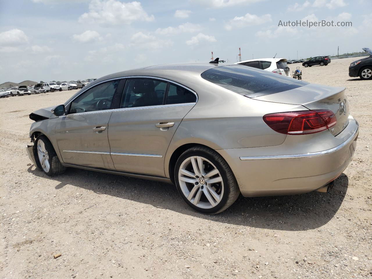 2013 Volkswagen Cc Luxury Gray vin: WVWRN7AN9DE510481