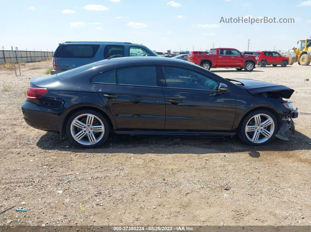 2016 Volkswagen Cc R-line Executive Black vin: WVWRN7AN9GE517743