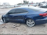 2013 Volkswagen Cc 2.0t Lux Dark Blue vin: WVWRP7AN0DE521847