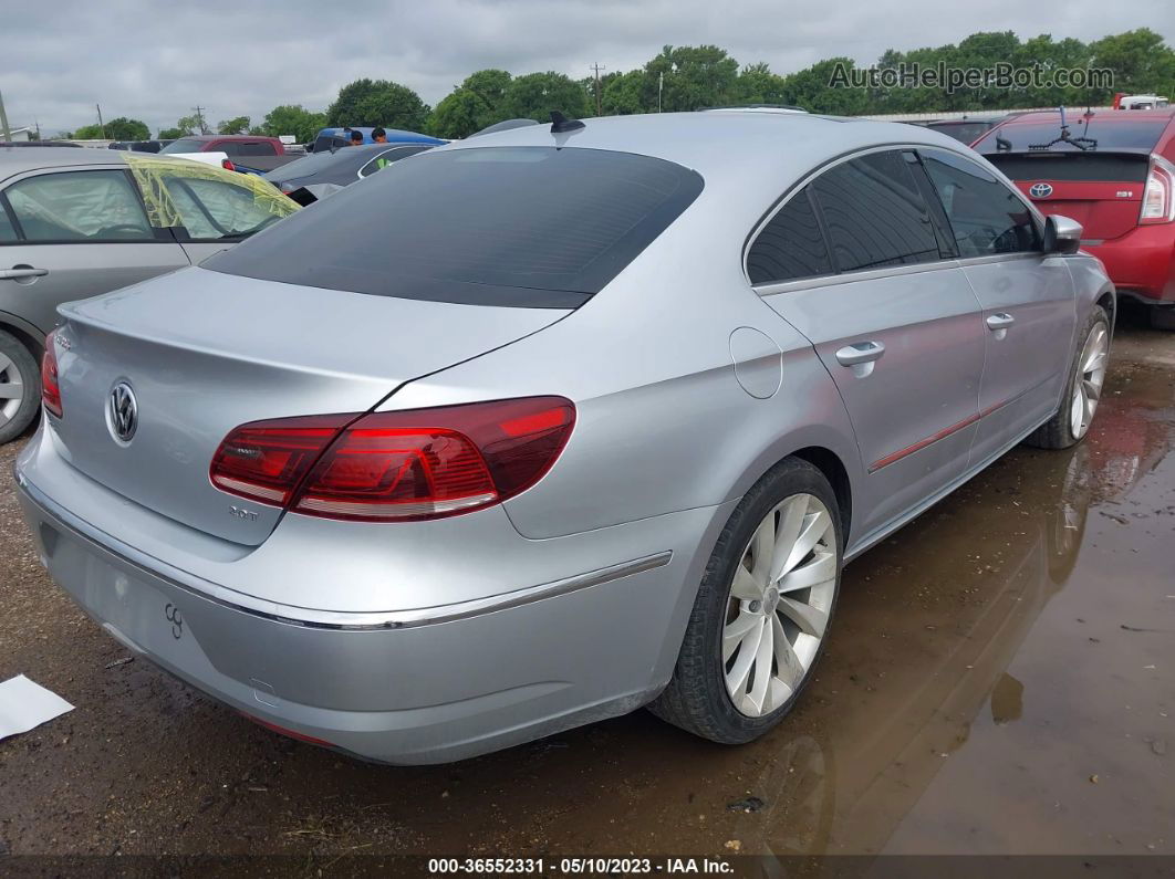 2013 Volkswagen Cc Lux Silver vin: WVWRP7AN0DE534405