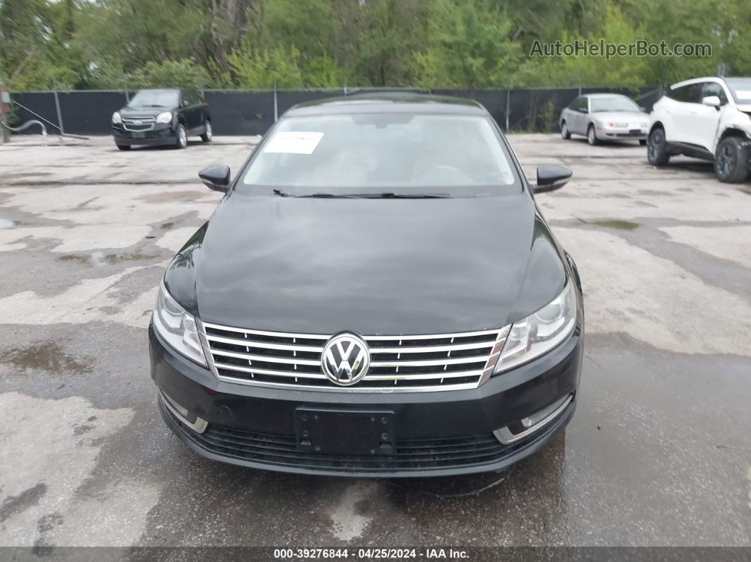 2013 Volkswagen Cc 2.0t Lux Black vin: WVWRP7AN1DE502742