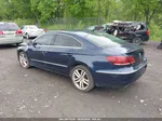 2013 Volkswagen Cc 2.0t Lux Dark Blue vin: WVWRP7AN2DE524197