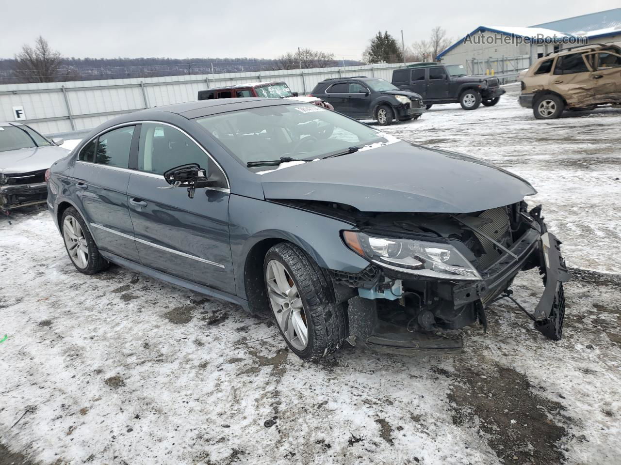 2014 Volkswagen Cc Luxury Charcoal vin: WVWRP7AN2EE514139