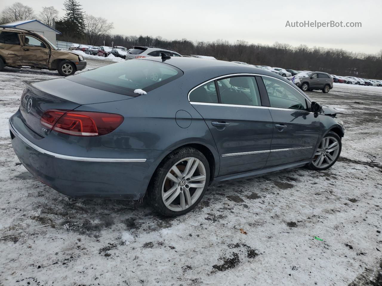 2014 Volkswagen Cc Luxury Charcoal vin: WVWRP7AN2EE514139