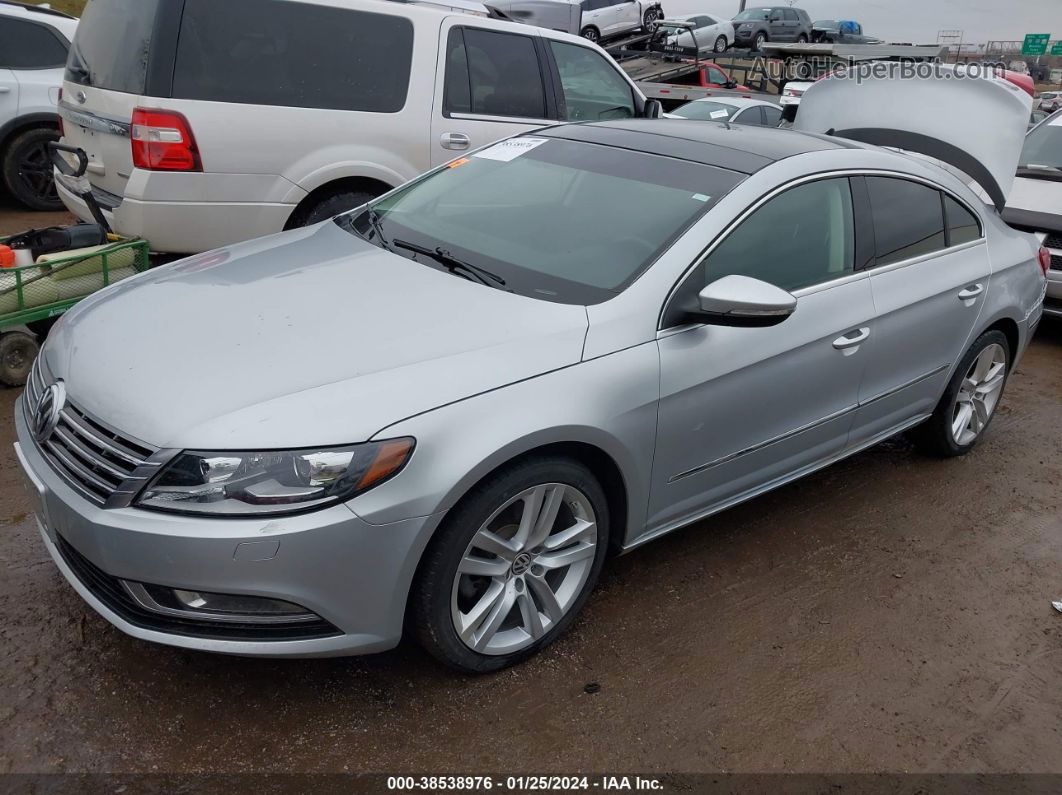 2013 Volkswagen Cc 2.0t Lux Silver vin: WVWRP7AN3DE507666