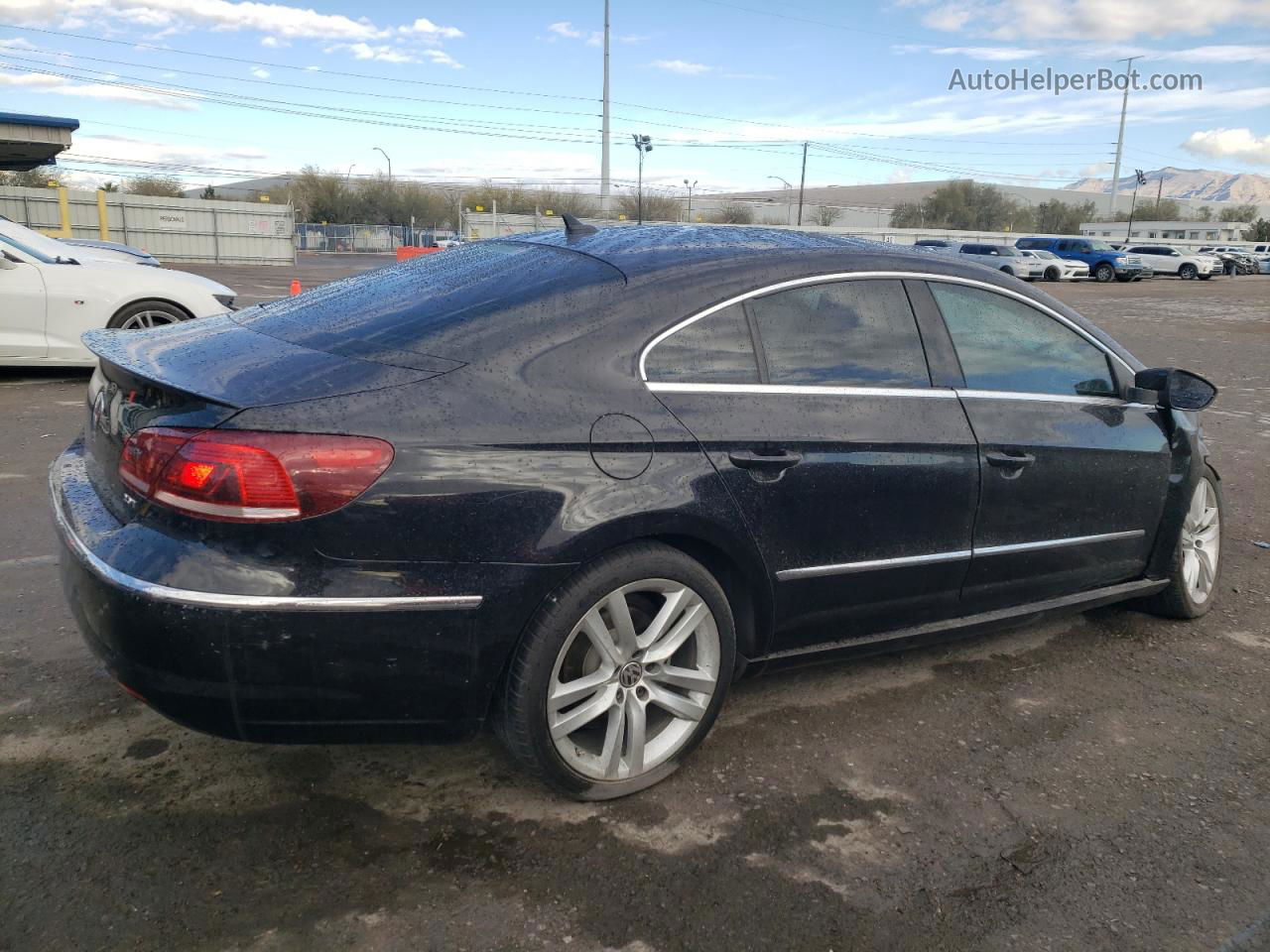 2013 Volkswagen Cc Luxury Черный vin: WVWRP7AN3DE548993