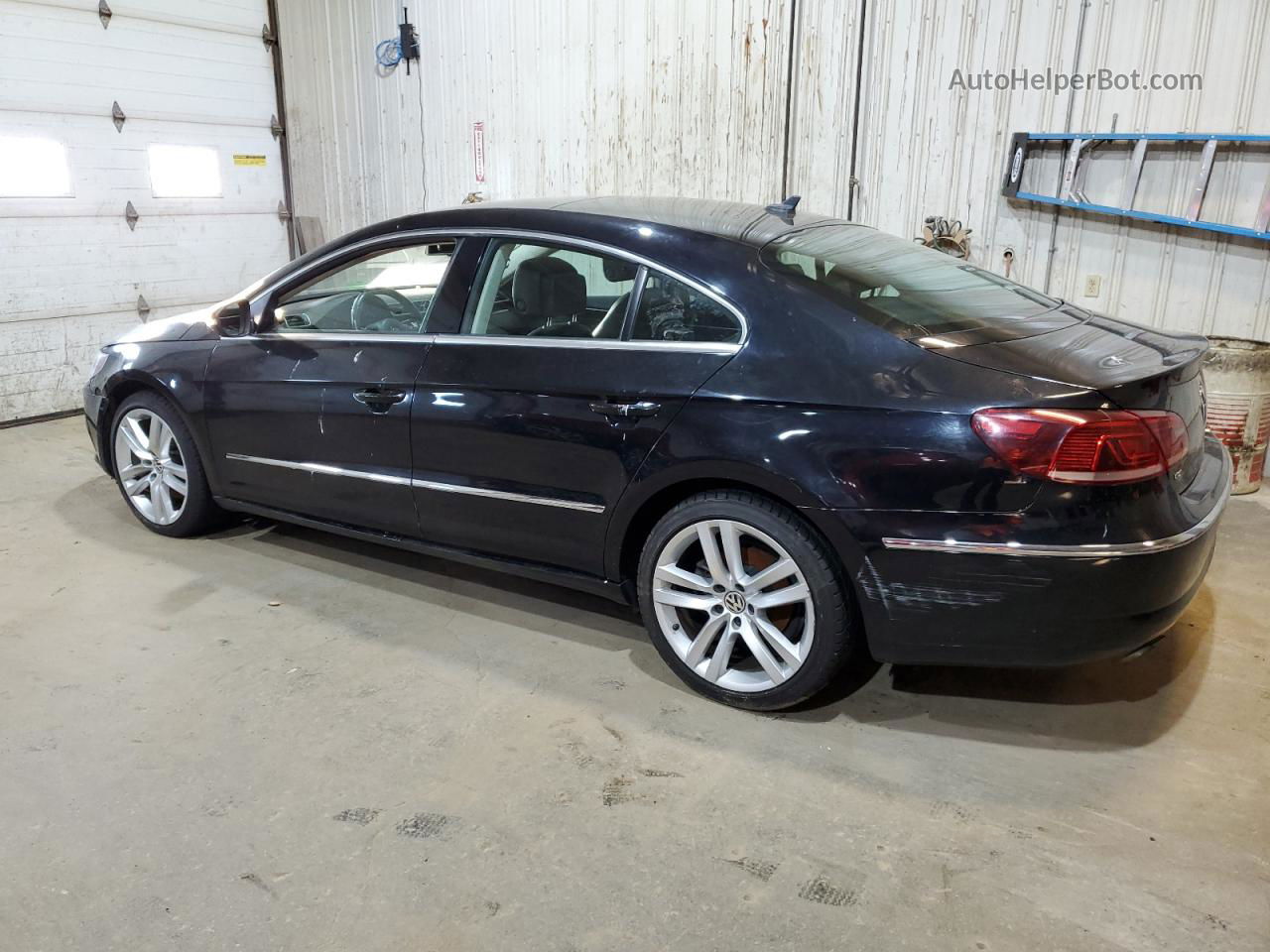 2014 Volkswagen Cc Luxury Black vin: WVWRP7AN3EE506454