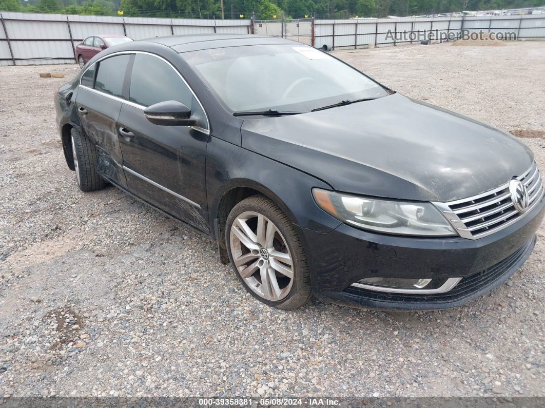 2013 Volkswagen Cc 2.0t Lux Black vin: WVWRP7AN5DE516563