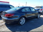 2013 Volkswagen Cc 2.0t Lux Black vin: WVWRP7AN5DE571451