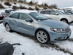 2013 Volkswagen Cc Luxury Blue vin: WVWRP7AN7DE525457