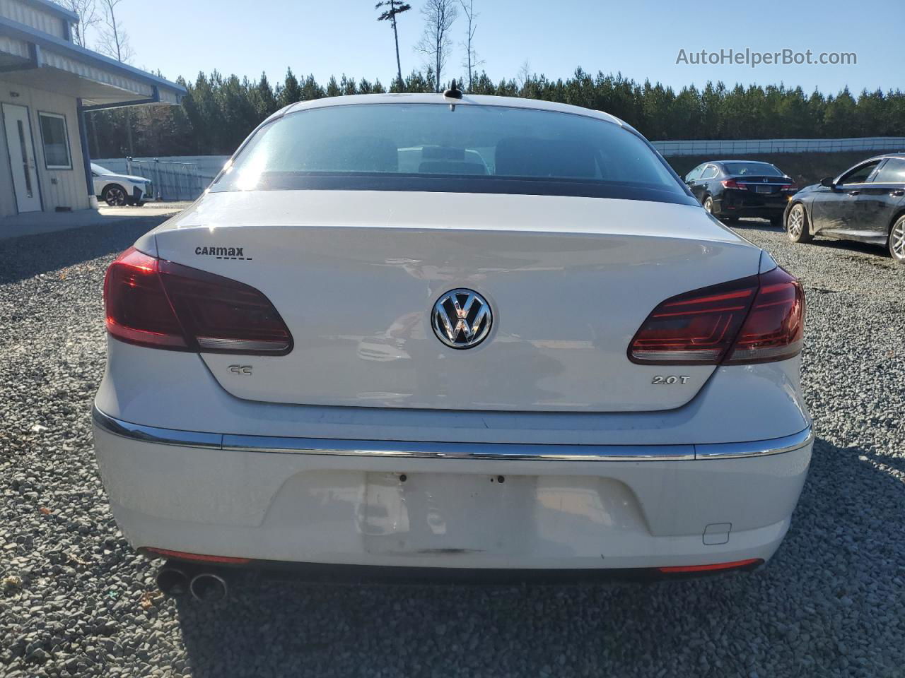 2014 Volkswagen Cc Luxury Белый vin: WVWRP7AN7EE500365