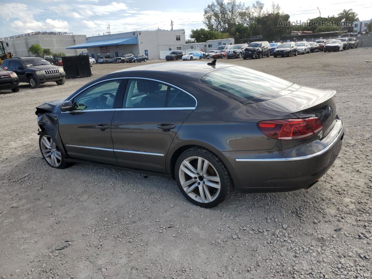 2013 Volkswagen Cc Luxury Charcoal vin: WVWRP7AN8DE525581