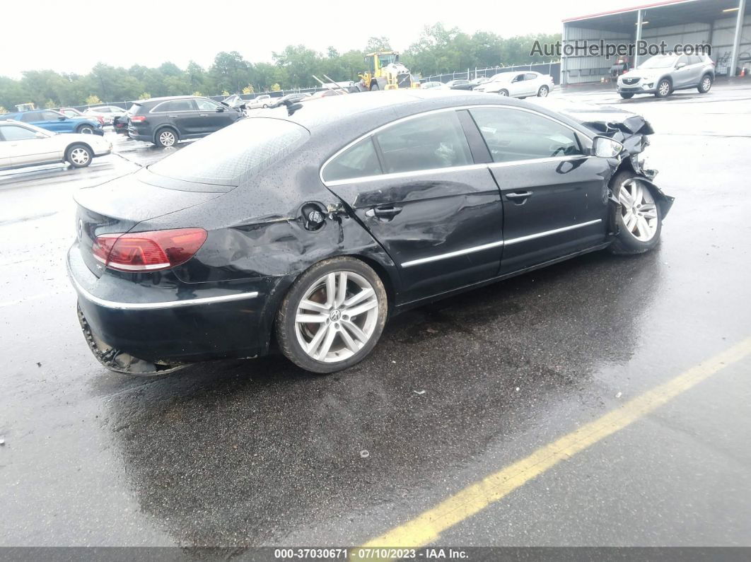 2014 Volkswagen Cc Executive Black vin: WVWRP7AN8EE526666