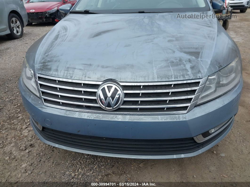 2013 Volkswagen Cc 2.0t Lux Blue vin: WVWRP7AN9DE512810