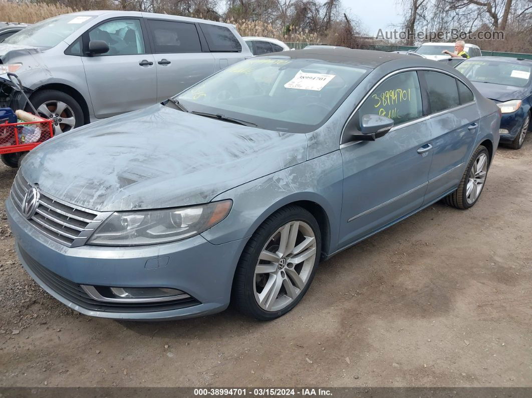 2013 Volkswagen Cc 2.0t Lux Blue vin: WVWRP7AN9DE512810