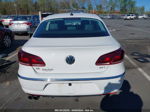 2013 Volkswagen Cc 2.0t Lux White vin: WVWRP7AN9DE557441