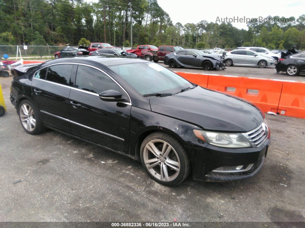 2013 Volkswagen Cc Lux Black vin: WVWRP7ANXDE544939