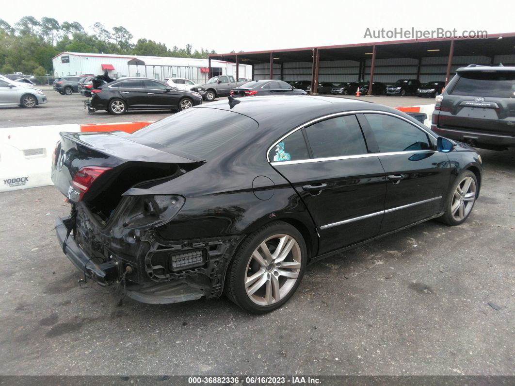 2013 Volkswagen Cc Lux Black vin: WVWRP7ANXDE544939