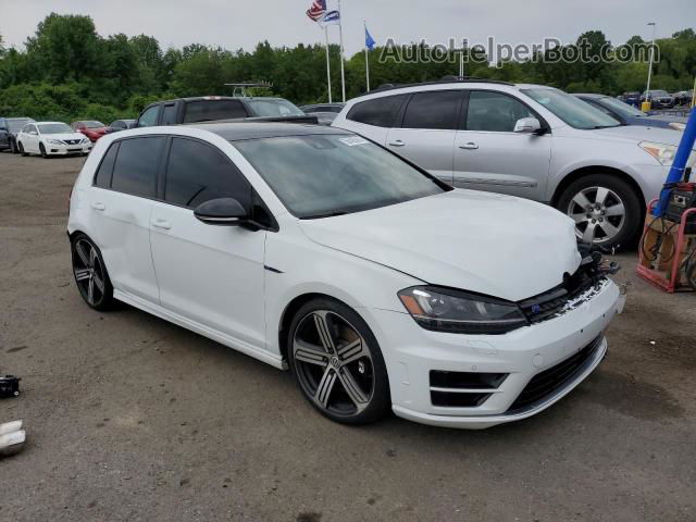 2016 Volkswagen Golf R  Белый vin: WVWUF7AU4GW274142