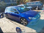 2016 Volkswagen Golf R 4-door Blue vin: WVWUF7AUXGW108983