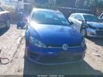 2016 Volkswagen Golf R 4-door Синий vin: WVWUF7AUXGW108983