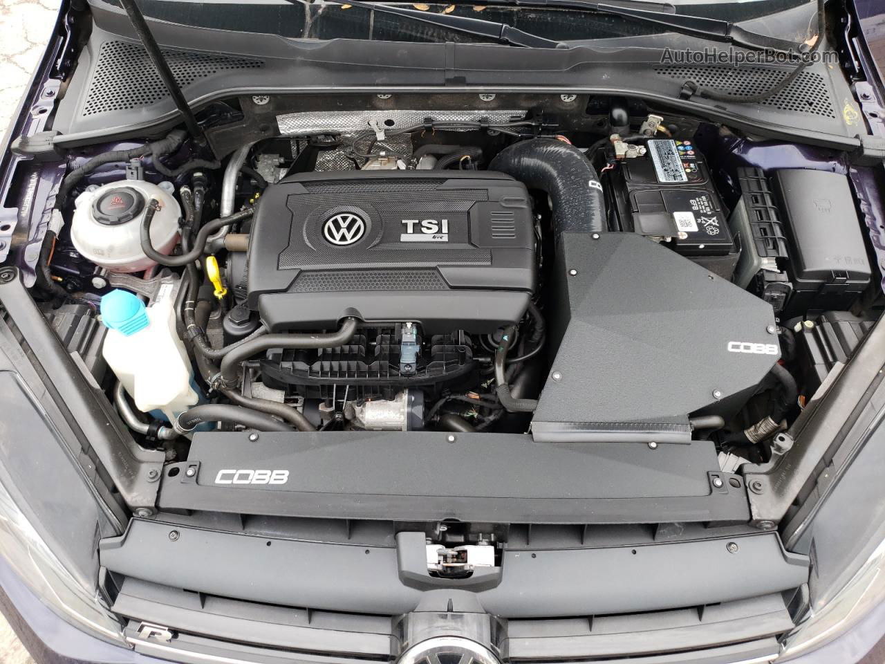 2019 Volkswagen Golf R  Blue vin: WVWVA7AU0KW203175