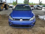 2019 Volkswagen Golf R  Blue vin: WVWVA7AU3KW126267