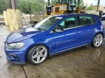 2019 Volkswagen Golf R  Blue vin: WVWVA7AU3KW126267