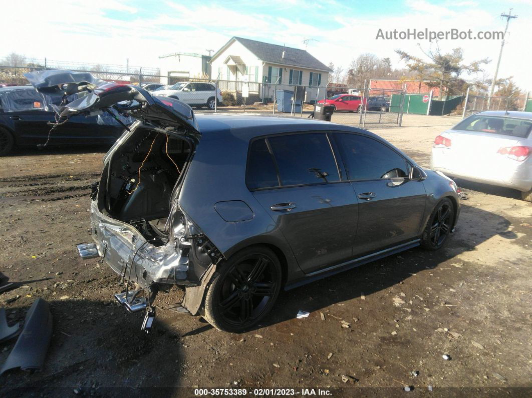 2019 Volkswagen Golf R 2.0t W/dcc & Navigation Gray vin: WVWVA7AU7KW150085