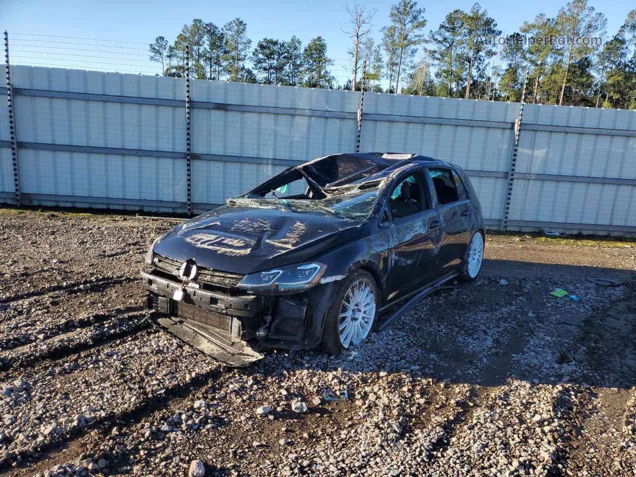 2019 Volkswagen Golf R  Black vin: WVWVA7AU7KW202928