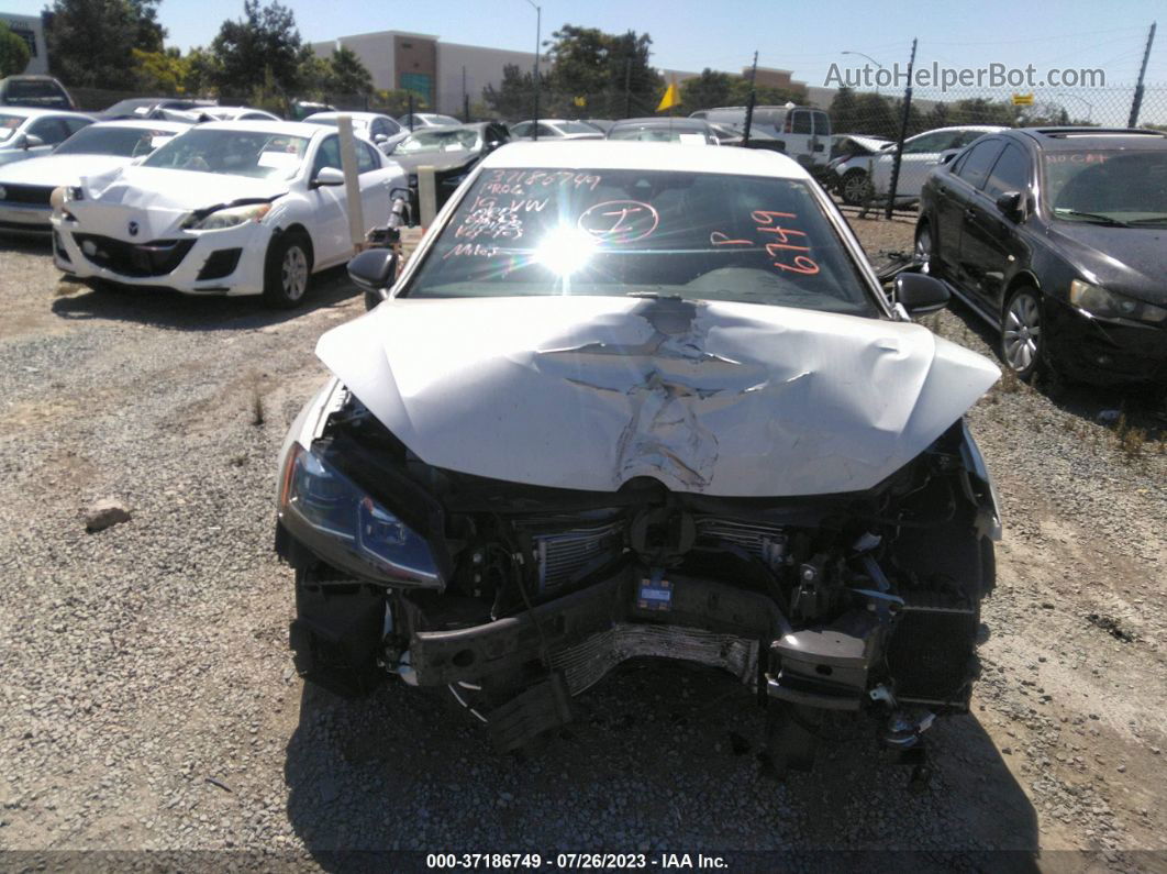 2019 Volkswagen Golf R   White vin: WVWVA7AU8KW212111