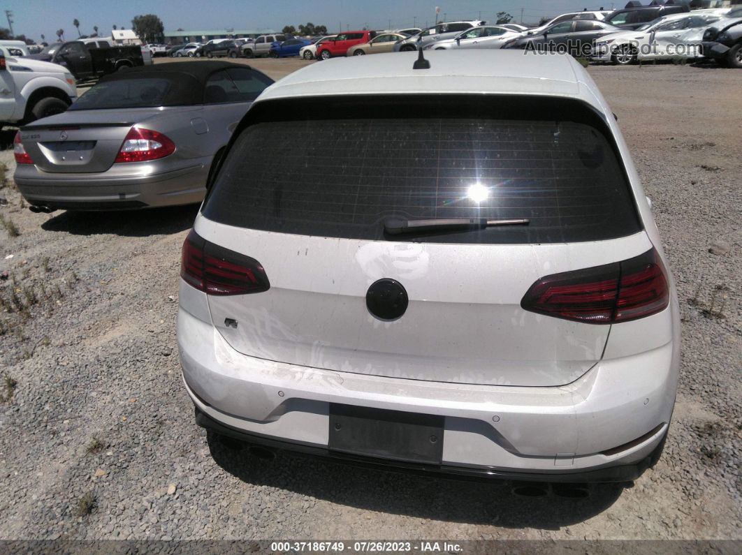 2019 Volkswagen Golf R   White vin: WVWVA7AU8KW212111