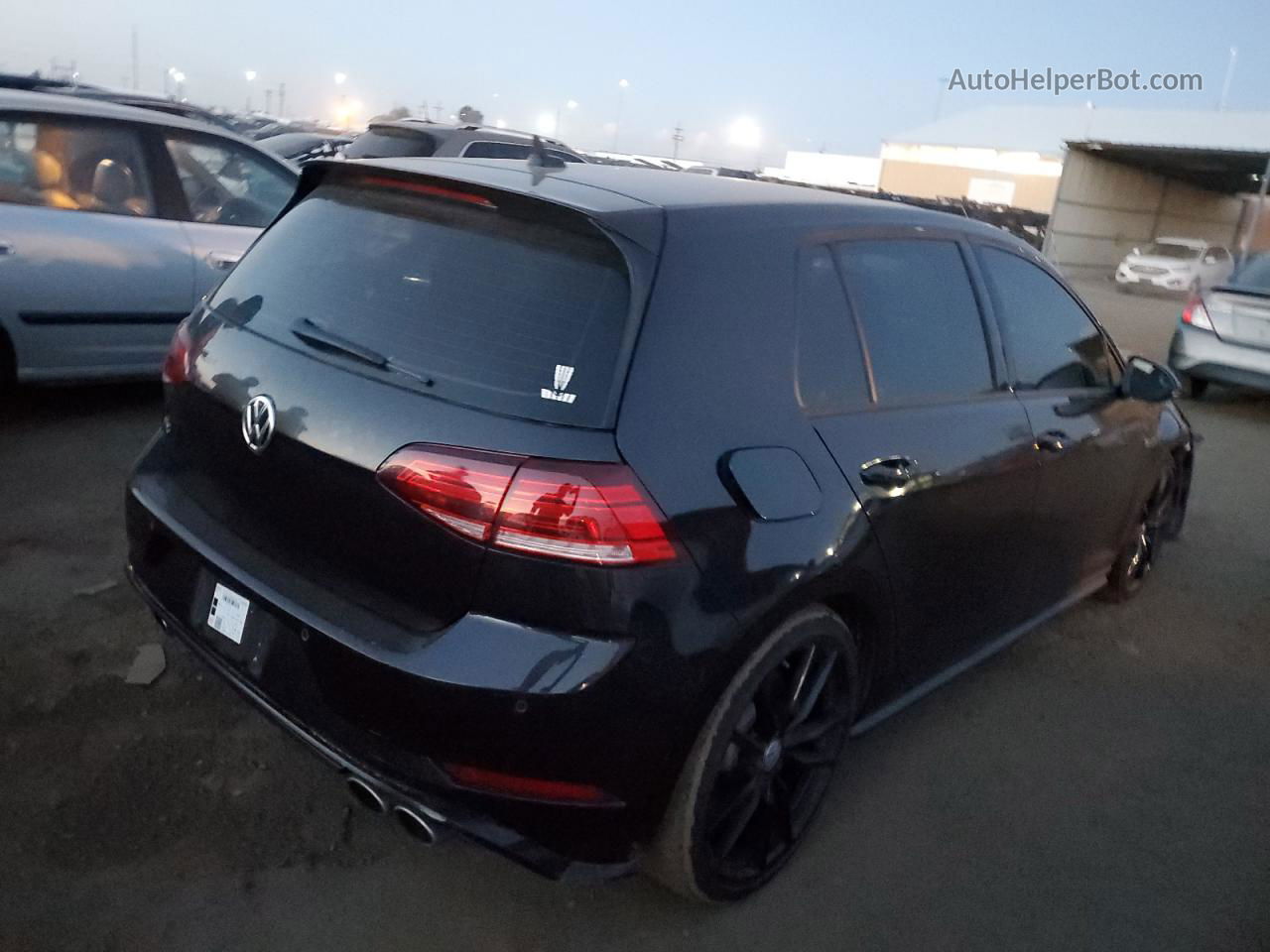 2019 Volkswagen Golf R  Black vin: WVWVA7AUXKW225524