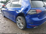 2017 Volkswagen Golf R 4-door W/dcc   Navigation Blue vin: WVWVF7AU1HW018157