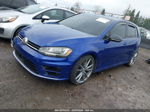 2017 Volkswagen Golf R 4-door W/dcc   Navigation Blue vin: WVWVF7AU1HW018157