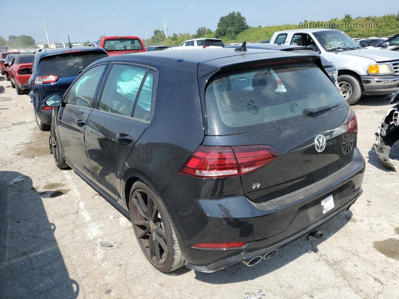 2019 Volkswagen Golf R  Black vin: WVWWA7AU6KW208739