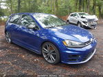 2017 Volkswagen Golf R   Blue vin: WVWWF7AU8HW150594