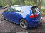 2017 Volkswagen Golf R   Синий vin: WVWWF7AU8HW150594