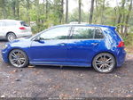 2017 Volkswagen Golf R   Blue vin: WVWWF7AU8HW150594