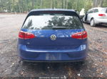 2017 Volkswagen Golf R   Blue vin: WVWWF7AU8HW150594